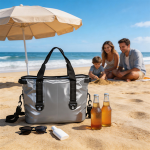 Sac isotherme imperméable avec bandoulière pour la plage, le camping, la pêche, les pique-niques, la randonnée, les voyages <span class=keywords><strong>en</strong></span> plein <span class=keywords><strong>air</strong></span> - Product Image 1