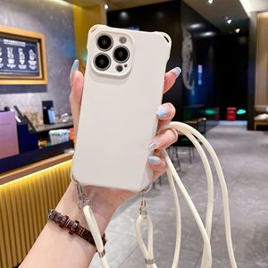 <span class=keywords><strong>Funda</strong></span> de teléfono para <span class=keywords><strong>iPhone</strong></span> <span class=keywords><strong>13</strong></span> 14 15 16 <span class=keywords><strong>con</strong></span> <span class=keywords><strong>funda</strong></span> de agujero, Correa adecuada, cordón, cadena, <span class=keywords><strong>cuerda</strong></span> cruzada Diagonal, cuatro esquinas, anticaída - Product Image 3