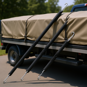 Correas Elásticas Vevor de 9, 15 y 21 Pulgadas con Ganchos en S para Sujetar Lonas de Camión - Product Image 2
