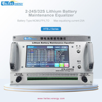 Équipement de réparation de batteries HeltecEnergy 2-24S 32S 15A 25A, machine d'équilibrage de batteries au lithium avec chargeur