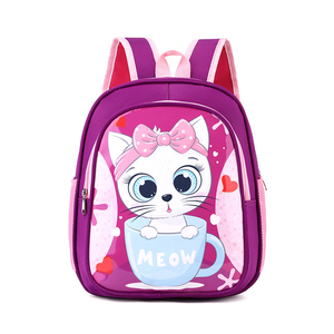 Mochila Escolar Infantil Ecológica con Diseño de Dibujos Animados para Niñas - Product Image 5
