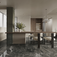 Carrelage en porcelaine brillant effet marbre gris Luna 600x1200mm, facile à nettoyer, imperméable, antidérapant pour sol, mur, salle de bain, salon, hôtel