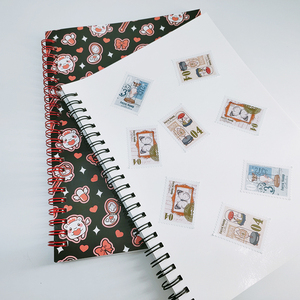 Chất lượng cao biểu tượng tùy chỉnh rõ ràng in ấn carton journaling Sticker cuốn sách - Product Image 3