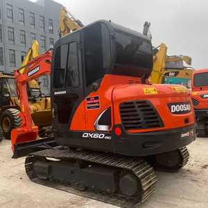 Excavatrice Doosan DX60-9C d'occasion en bon état, faible consommation de carburant, système hydraulique d'origine, moteur puissant et durable, en stock - Product Image 1