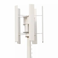 Certifié CE Europe Bon prix MPPT 2kw 3kw 5KW 10KW petit kit de machine éolienne à axe vertical pour usage domestique