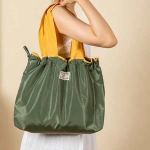 Cute Fruit Snail Green Tote Bag 20-37L Zipper Closure Soft Handle Minimalist Style Unisex Travel <b>Backpack</b> - Product Image 1