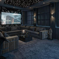 Juego de muebles de sofá KTV personalizados Hookah PU cuero discoteca cabina de salón para hoteles y apartamentos fábrica al por mayor