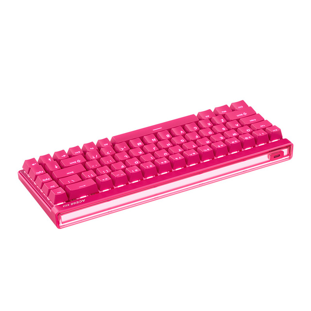 MCHOSE Ace68 Air Magnetic Switch Keyboard RT Gaming Customized Magnetic Wired Connection Full Key Hot Swap Web Driver