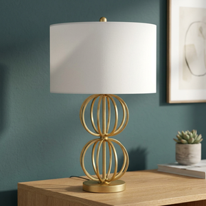 Indian Exporters Offer Metal Made <b>Table</b> <b>Lamp</b> with Gold Finish for Living Room Decoration Low Prices Available - Product Image 3