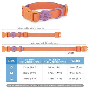 Color pequeño perro <span class=keywords><strong>Collar</strong></span> moda impermeable ajustable cachorro gato mascota cuello <span class=keywords><strong>Collar</strong></span> - Product Image 2