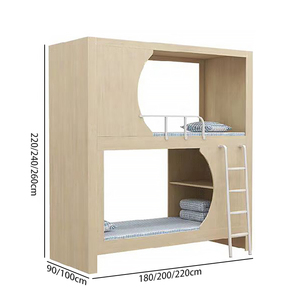 Lits superposés personnalisables OEM ou ODM pour les hôtels, dortoirs d'étudiants, remises en gros disponibles - Product Image 6