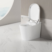 WC intelligent en céramique japonais avec siège chauffant et télécommande, bidet automatique à poser au sol avec chauffage du siège