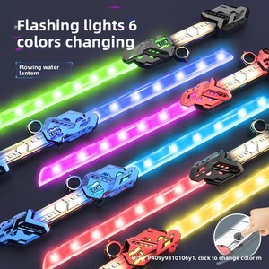 Épée <span class=keywords><strong>laser</strong></span> en plastique à double lame, jouet lumineux, peut être assemblé, <span class=keywords><strong>sabre</strong></span> <span class=keywords><strong>laser</strong></span> pour duel, cosplay, Halloween, Noël, couleur LED personnalisée - Product Image 2