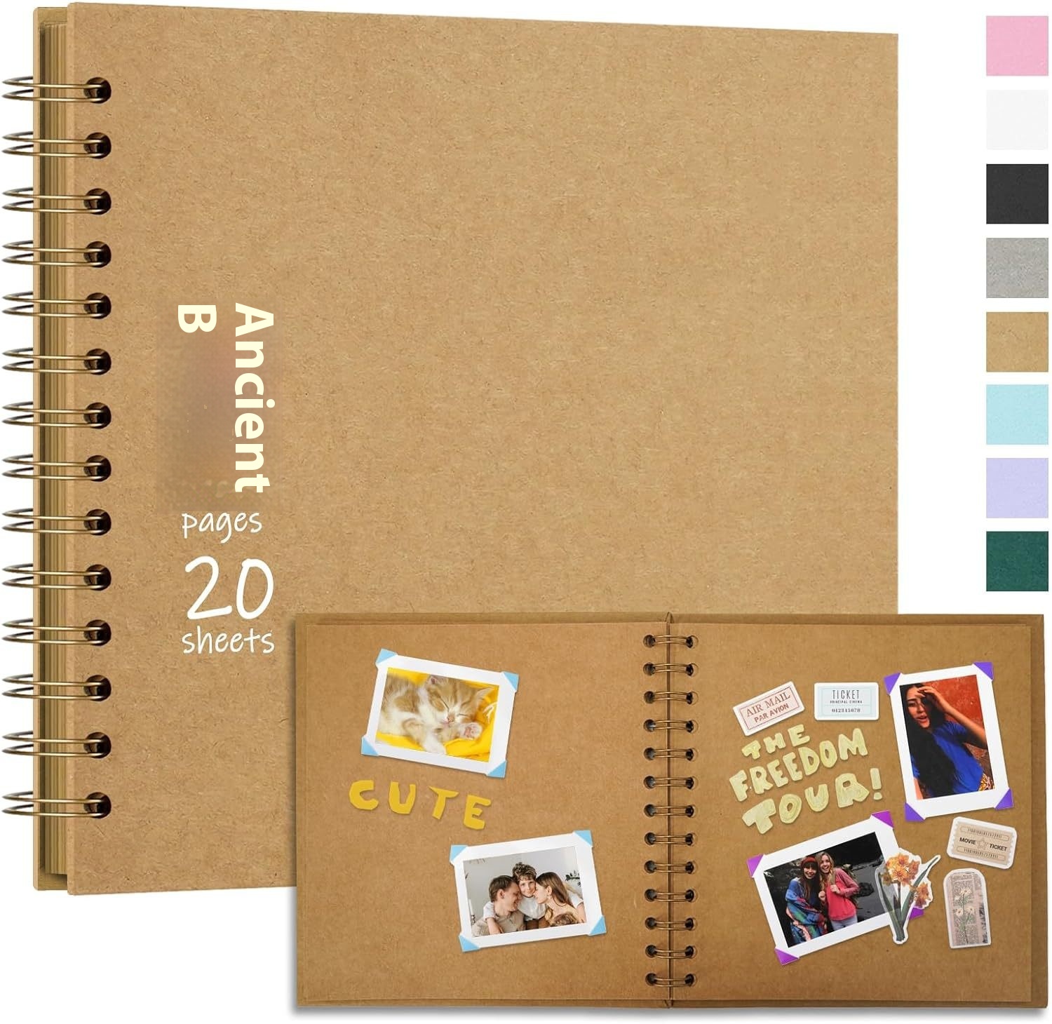Natural kraft paper