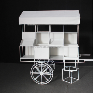Zema — chariot à desserts en fer blanc, pour mariage, décoration d'extérieur, nouveau design, 2020 - Product Image 2