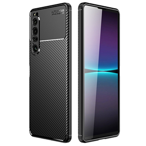 <span class=keywords><strong>Coque</strong></span> souple en TPU souple et antichoc pour <span class=keywords><strong>Sony</strong></span> <span class=keywords><strong>Xperia</strong></span> 1 IV, <span class=keywords><strong>coque</strong></span> <span class=keywords><strong>de</strong></span> téléphone portable en Fiber <span class=keywords><strong>de</strong></span> carbone, Texture résistante aux chocs, offre spéciale - Product Image 1