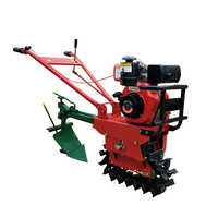 Semoir diesel autopropulsé à essence avec cultivateur à chaîne d'engrais