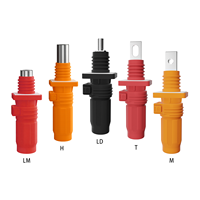 Conector de Alto Voltaje IP67, Conector de 70A-500A, Conector de Terminal de Batería de Litio para Sistema de Almacenamiento de Energía
