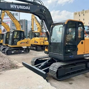 Hyundai HX80 Excavatrice d'occasion Caterpillar en excellent état, à bas prix et durable - Product Image 1