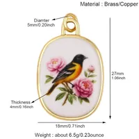 Collier pendentif bohème avec motif oiseau et fleurs naturelles, bijoux fantaisie vintage, accessoires cadeau J36