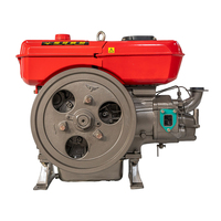 Moteur diesel ChangFa CF1115G manuel 22 CV monocylindre refroidi par eau 4 temps à démarrage au pied pour usage agricole, norme Euro 2