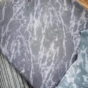 Neuzugang 100 % Polyester bräunung Blume Cord velvet Stoff für Kleidung