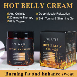 Crème amincissante <span class=keywords><strong>de</strong></span> marque privée Han Linger pour des soins <span class=keywords><strong>du</strong></span> corps une <span class=keywords><strong>peau</strong></span> plus tonique et une relaxation musculaire profonde crème pour le <span class=keywords><strong>ventre</strong></span> chaud - Product Image 6