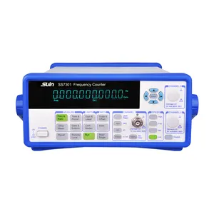 Suin ss7301 medidor digital de frequência rf, medidor de frequência rf 0.001hz-200mhz 10 dígitos/s