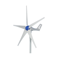 Générateur éolien AC à aimant permanent en terres rares OLU LB1.2-400 400W, pales en nylon de 1,2m, vitesse de démarrage 2,0m/s, 12/24V pour applications multiples