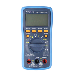 Dt132a visor lcd profissional, eletrônico para medição de dados e alcance automática, testador <span class=keywords><strong>digital</strong></span> de gama automática, medidor de volts ac/dc