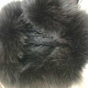Unisex Tùy Chỉnh Chính Hãng <span class=keywords><strong>Fox</strong></span> <span class=keywords><strong>Fur</strong></span> <span class=keywords><strong>Hat</strong></span> Với Tai Nắp Bất Tự Nhiên Lông Máy Bay Ném Bom <span class=keywords><strong>Trapper</strong></span> Cap Nga Phụ Nữ Phi Công Mũ Da Thật Hàng Đầu - Product Image 6