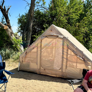 Senderismo al aire libre portátil viaje Tente De Gonflable casa impermeable cúpula inflable tienda de campaña viaje aire tienda de sujeción - Product Image 5