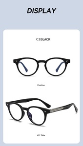 Gafas Ópticas <span class=keywords><strong>Retro</strong></span> de Alta Calidad con Remaches TR90, Monturas de Gafas Clásicas de Moda Unisex - Product Image 4