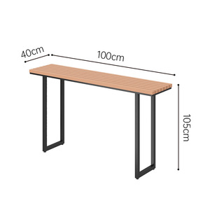Set da Pranzo Alto da <span class=keywords><strong>Esterno</strong></span>/Interno con Tavoli e Sedie, Stile Trendy <span class=keywords><strong>per</strong></span> Bar e Caffetterie, Montaggio <span class=keywords><strong>a</strong></span> Parete, in Metallo Anticorrosione e Impermeabile - Product Image 5