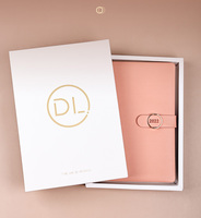 Carnet personnalisé B5 taille A5 planificateur hebdomadaire planificateur quotidien en cuir PU