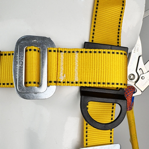 Produsen Sabuk Pengaman Anti Jatuh Full Body <span class=keywords><strong>Harness</strong></span>, Tali Pengaman Penyerap Guncangan Mengurangi Benturan Jatuh - Product Image 3