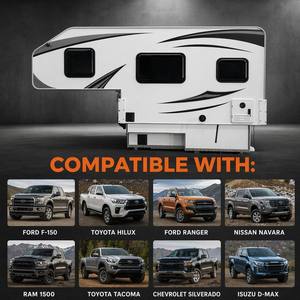 <span class=keywords><strong>Camper</strong></span> Scarrabile Confortevole di Alta Qualità per Pick-up <span class=keywords><strong>4x4</strong></span> Fuoristrada - Product Image 6