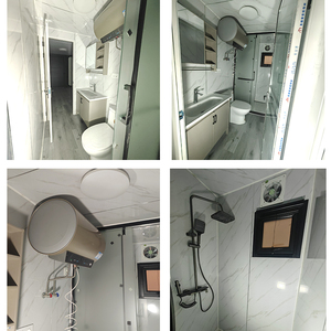 <span class=keywords><strong>Casa</strong></span> Contenedor de Acero Plegable y Expandible Moderna Sinoy de 20 y 40 pies, Resistente a Terremotos, con Panel Solar, para Sala de Estar, Escuela o Centro Comercial - Product Image 3