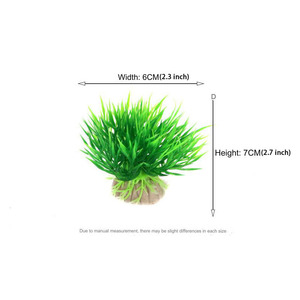 Aquariumornamenten Set Gesimuleerde Groene Planten Grasstapel Plastic Aquatische Landschapsdecoratie Voor <span class=keywords><strong>Aquarium</strong></span> Voorgrond - Product Image 2