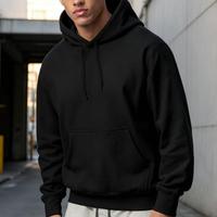 Fabricant ODM, vente en gros de sweats à capuche rétro en molleton polyester French Terry