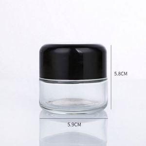 Contenedor Hermético Personalizado de 1oz 2oz 3oz 4oz 6oz para Guardar Flores, a Prueba de Olores, Frasco de Vidrio con Tapa de Plástico Resistente a Niños - Product Image 4