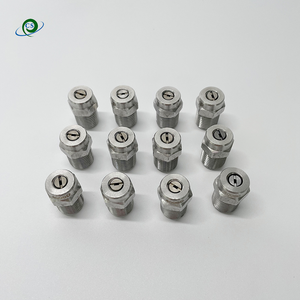 Boquilla de pulverización plana de acero inoxidable de 4000 PSI para hidrolavadora, herramientas de limpieza de coches de 1/4 de pulgada para limpieza de superficies de hormigón - Product Image 1