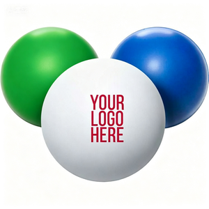 Ballon anti-stress géant en cuir PU personnalisé, jouet souple à presser, logo personnalisé pour adultes et enfants, usage promotionnel, soulagement de la pression - Product Image 3