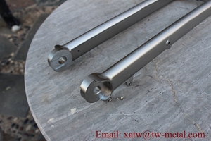 <span class=keywords><strong>Fourche</strong></span> de vélo <span class=keywords><strong>cyclocross</strong></span> en titane, modèle, avec tube de direction conique - Product Image 3