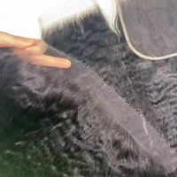 Extensions de cheveux humains en dentelle droite et ondulée, cheveux cambodgiens d'un seul donneur, tissages de cheveux, extensions à clips, extensions à ruban adhésif