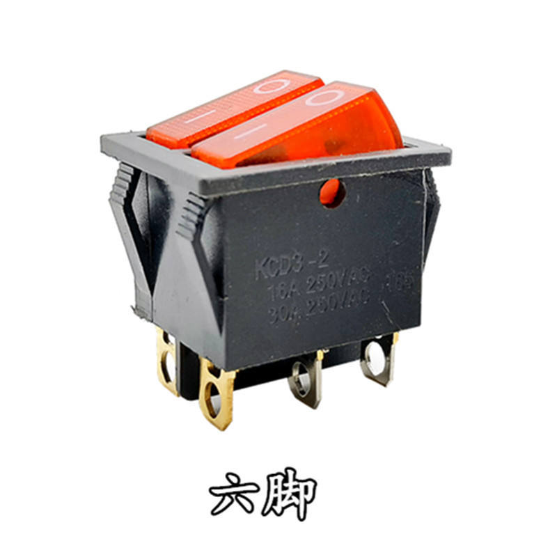 Interruptor doble de seis pines (SOKEN)