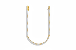 Collar de Tenis con Diamantes Eternal Spark, Joyería Fina y Elegante para Mujer con Brillantes Diamantes, Perfecto para Uso Diario - Product Image 2