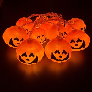 Guirlande lumineuse d'Halloween d'extérieur transfrontalière avec lampe citrouille <span class=keywords><strong>LED</strong></span> pour aménagement de scènes classiques, ensemble cadeau de guirlande décorative - Product Image 1