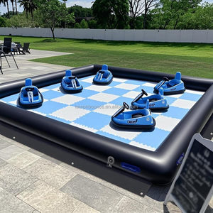 Piste de course gonflable personnalisée en PVC pour <span class=keywords><strong>voitures</strong></span> tamponneuses et karting pour enfants, pour utilisation intérieure et extérieure, idéale pour la <span class=keywords><strong>location</strong></span> commerciale - Product Image 2