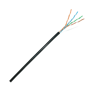 Bouclier isolé CAT5E UTP 100m et 305m câble Ethernet LAN 24AWG avec veste en PVC vierge LSZH cuivre massif pur certifié ISO ROSH - Product Image 1